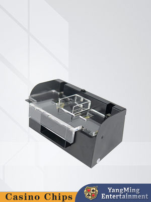 Jakość Nowy kasyno ekskluzywny użytek Deluxe Metal Automatic 2 Deck Card Shuffler fabryka