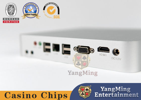 Qualität Casino-Software Baccarat Poker Tischsystem Silber Aluminiumlegierung Computer Fabrik