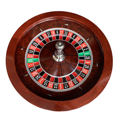 Jakość Międzynarodowy Import Single 0 Solid Wooden Roulette Casino Roulette Poker Table Game 82cm Manualna ruletka fabryka