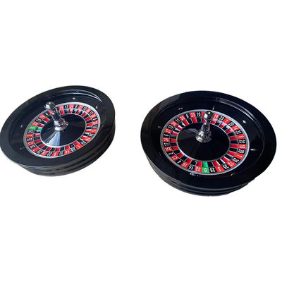 Jakość Międzynarodowy Import Single 0 Solid Wooden Roulette Casino Roulette Poker Table Game 82cm Manualna ruletka fabryka