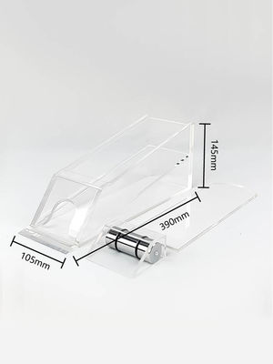 Qualität Akryl Casino Tischhändler Baccarat 8 Paar Transparent Poker Karten Schuh Fabrik