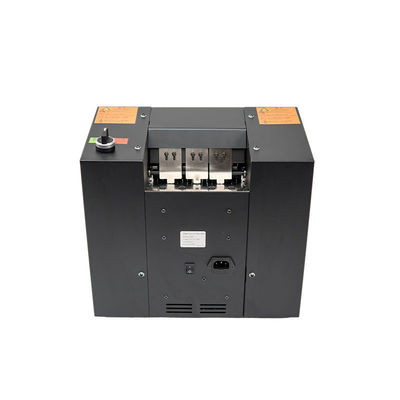 Qualidade Triturador de cartões de aço inoxidável preto para mesas de poker de cassinos de duplo porto para máquina de trituração de cartões fábrica