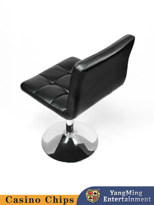 품질 오피스 상업용 블랙 리프트 의자 텍사스 클럽 바카라 도박 테이블 포커 게임 딜러 의자 공장
