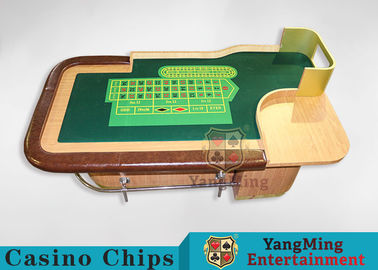 Customed Professional British Luxury Casino Roulette Table 2600 * 1470 * 800mm