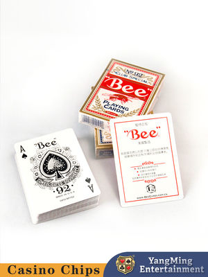 Original Imported Authentic Bee Poker Cards Poker Table Table Games Table Playing Cards