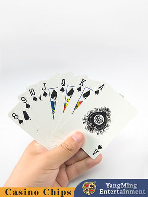 Jakość Zindywidualizowane Baccarat Rozrywka Karty do gry PVC wodoodporne plastikowe karty fabryka