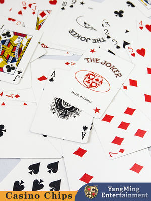 Quality Customized Imported Black Core Playing Cards Baccarat Poker Table Game Playing Cards factory