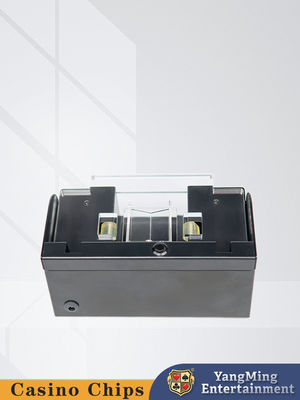 Qualità Lancia Black Stainless Steel Metal Poker Shuffler Baccarat Entretenimento Gioco da tavolo Shuffler fabbrica
