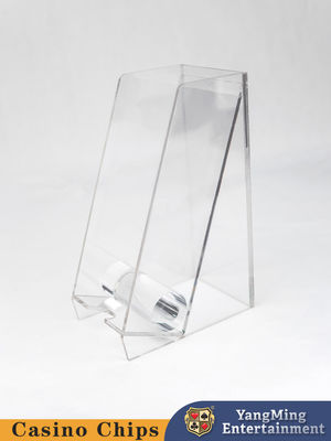 8 Sets Of Poker Card holder, Fully Transparent Acrylic Baccarat Poker Table Games Box