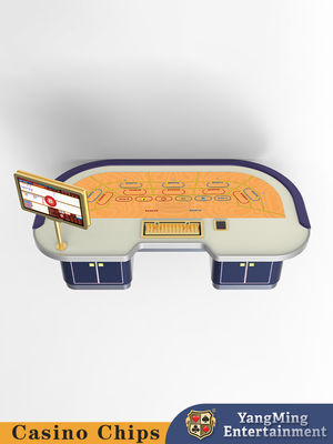 New Product Launch Deluxe Upgraded Customized Bar Protector Baccarat Table Casino Poker Game Table
