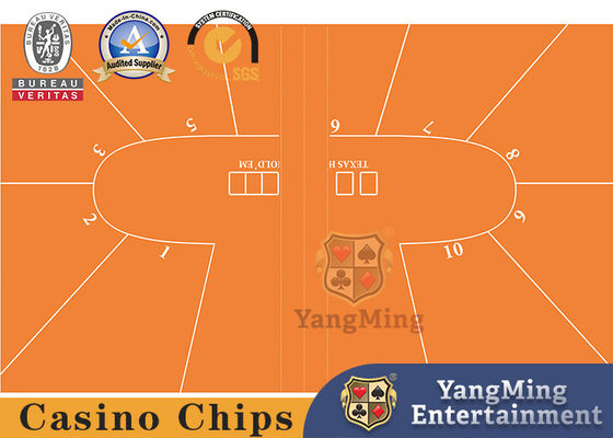 Qualità Nuova tovaglia impermeabile migliorata Texas Hold'Em Poker Casino Disegno personalizzato senza stampa fabbrica