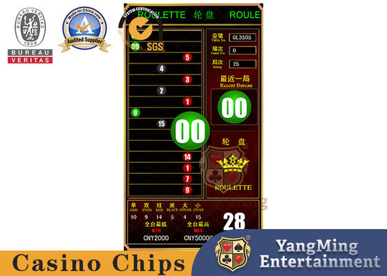 Jakość Oprogramowanie gry w ruletkę International Standard Mini Host Casino fabryka