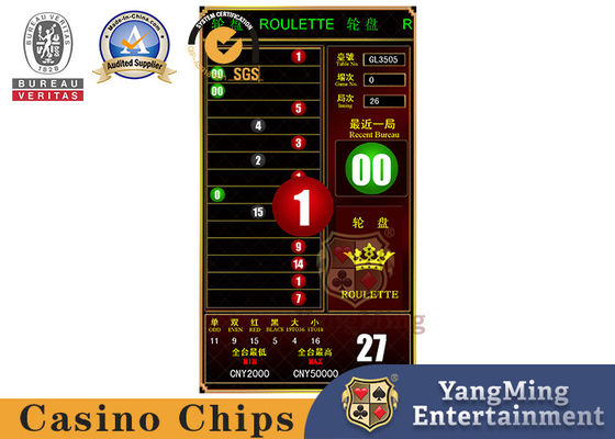 Jakość Oprogramowanie gry w ruletkę International Standard Mini Host Casino fabryka