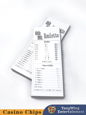 Example Of Customized Poker Table Cards For Manufacturers Of Casino Roulette Game Rules Table