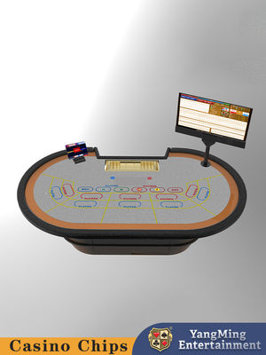 Customized High-End Intelligent RFID Casino Chip Sensor Poker Table Baccarat Casino System Poker Games