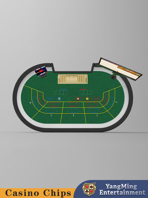 Customized Casino Baccarat Poker Tables RFID Gambling Baccarat Poker Tables