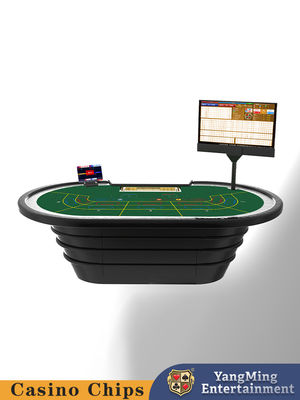 Qualidade Novo Design RFID Chip Indução Sistema de Mesa de Póquer Mesa de Jogo de Póquer Autodesenvolvido fábrica