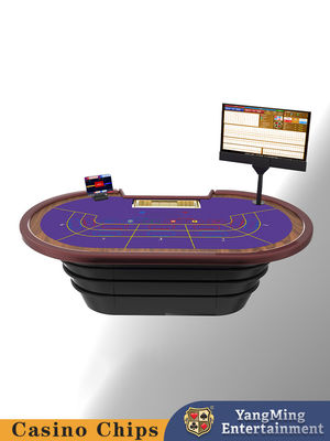 Quality Casino Deluxe Chip Sensor Poker Tables Player Layout Customizable Poker Tables factory