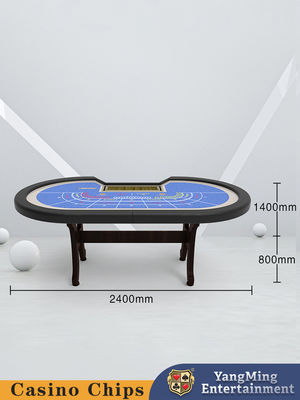Qualidade Spot Direct Baccarat 8 Folding Poker Table Table Entretenimento e Recreação Clube Poker Table Game fábrica