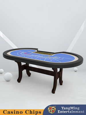 Qualità Spot Direct Baccarat 8 Folding Poker Table Tabella di divertimento e di svago Club Poker Game Table fabbrica