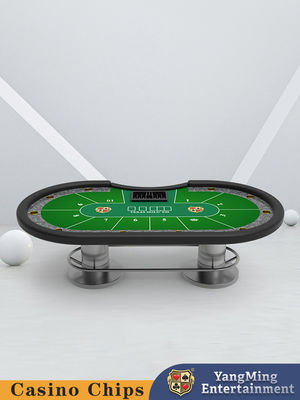 Qualität Kundengebundener Metallscheibe-Texas Poker Casino Table Competitions-Promi Verein weihte Spieltisch ein Fabrik