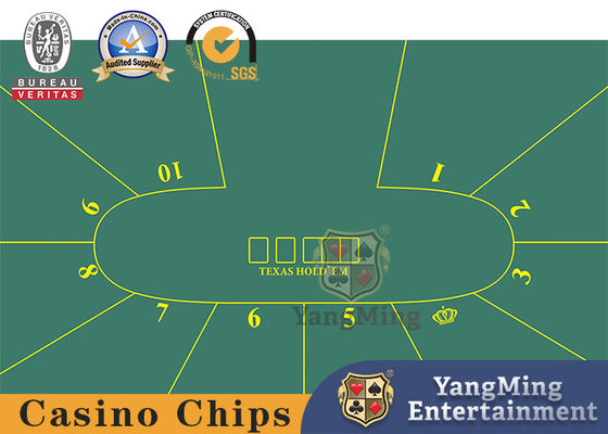 Jakość Luksusowy profesjonalny 10 graczy CPG Casino Texas Hold'em Poker Stół ze specjalistycznym układem fabryka