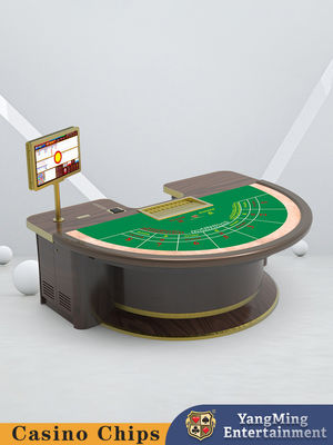 Half-Round Parlor Texas Card Game Board Table Casino Special Entertainment Leisure Poker Table
