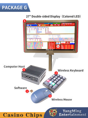 Baccarat Software System Bilingual Switch Poker Table Game System Software