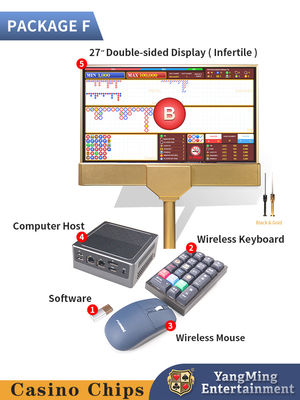 Newly Launched 3-in-1 Game Results Baccarat Software System Poker Table Game Live Stand-Alone System Software