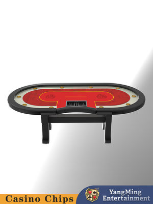 Quality 10 Person H-Leg Casino Gambling Tables Poker Entertainment Games Tournament Gambling Tables factory