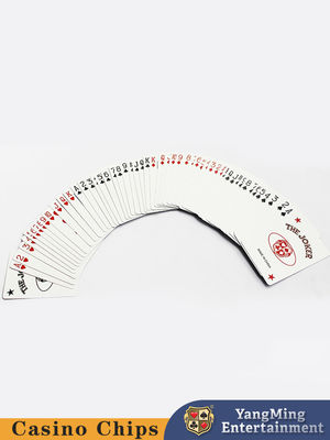 Original customized playing cards casino professional red and blue two-color cards in stock