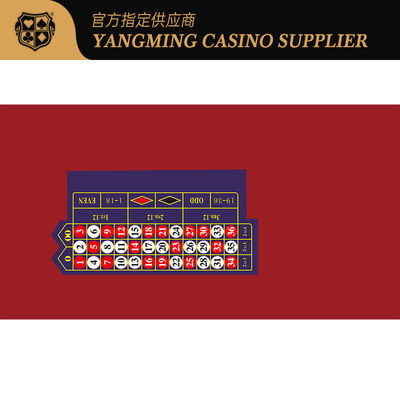 International Roulette Waterproof Tablecloth Casino Club Casual Entertainment Poker Table Tablecloths
