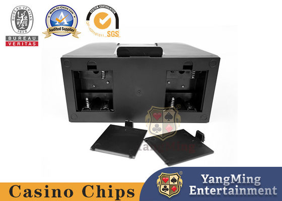 Qualità Texas Hold di lusso loro alimentazione a batteria della piattaforma dello Shuffler 1-2 della carta da gioco di 88*63mm fabbrica