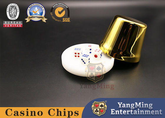 100 Packaging Melamine Dice Cup Sieve Dice Rounded Corner Sieve Shaker Bar Bone KTV Nightclub Large Stopper Manufacturer Spot