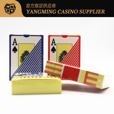 Jakość Texas Large Letters 100% PVC plastikowe karty do gry w Texas Gambling Club Poker fabryka