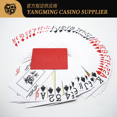 Jakość Texas Large Letters 100% PVC plastikowe karty do gry w Texas Gambling Club Poker fabryka
