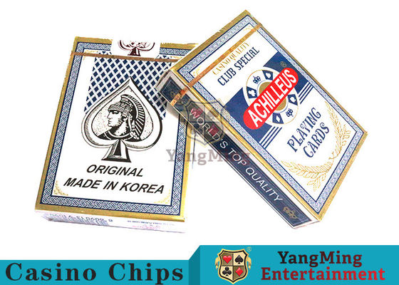 Jakość Korea Import / Casino Poker Dedicated Black Core Paper Poker Grając w karty fabryka