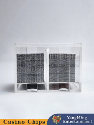 Transparent Plastic Playing Cards Carrier 8 Decks Cards Dealer Holder Factory Thickened Acrylic Drop Box