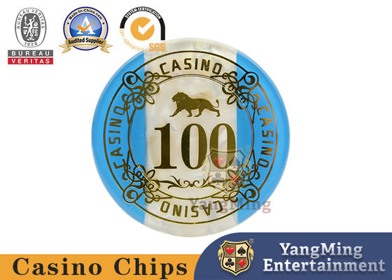 760 Pcs Texas Hold 'Em Game Core Anti-Counterfeit Chip Currency American ABS Clay Poker Fancy Chip Set Factory Spot