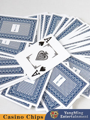 Qualità PVC carta da gioco in plastica grande stampato 33 carte scatola nera per Texas Hold'Em gioco fabbrica