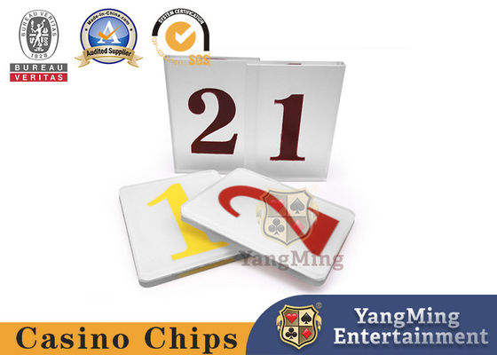 Acrylic Matte Number 1.2 Combination Cover Plate In Stock Red And Yellow High Temperature Screen Printing Be Customized