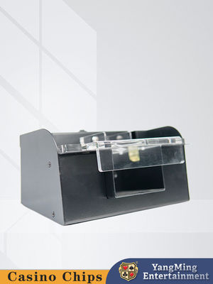 Black Stainless Steel Metal Poker Shuffler For Casino Club Poker Games