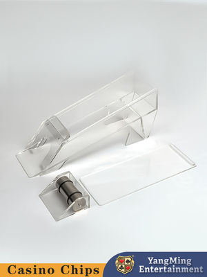 Jakość Przejrzysty akrylowy buty dla rozdających kart pokerowych 8-play Poker Table Game Table Top Dealer Shoes fabryka