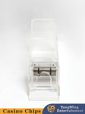 Jakość Przejrzysty akrylowy buty dla rozdających kart pokerowych 8-play Poker Table Game Table Top Dealer Shoes fabryka
