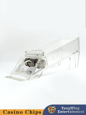Qualidade Calçados de distribuidor acrílico transparente de 8 decks para torneios de jogos de poker fábrica