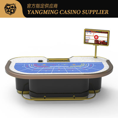 Deluxe Upgraded Club Customized Bar Protector Baccarat Table Casino Poker Chip Game Table