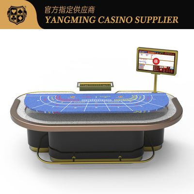 Hot Style VIP Club Customized 7-Player Baccarat Table Casino Baccarat Poker Table Game Table