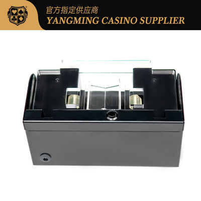 Jakość Macau Casino Metal Dedicated 1-2 Decks Grając w karty Shuffler Poker Cards Shoe Power Automatic Shuffler fabryka