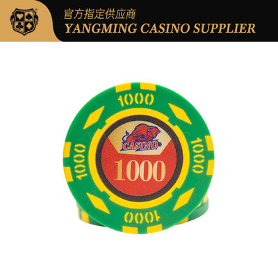 New Custom Design / Texas Poker Chip Set 11.5g Clay Casino Chip With Aluminum Case For Gambling Games