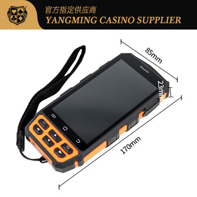 RFID Chip Handheld Terminal Collector For Texas Baccarat Casino Poker Chip Detection